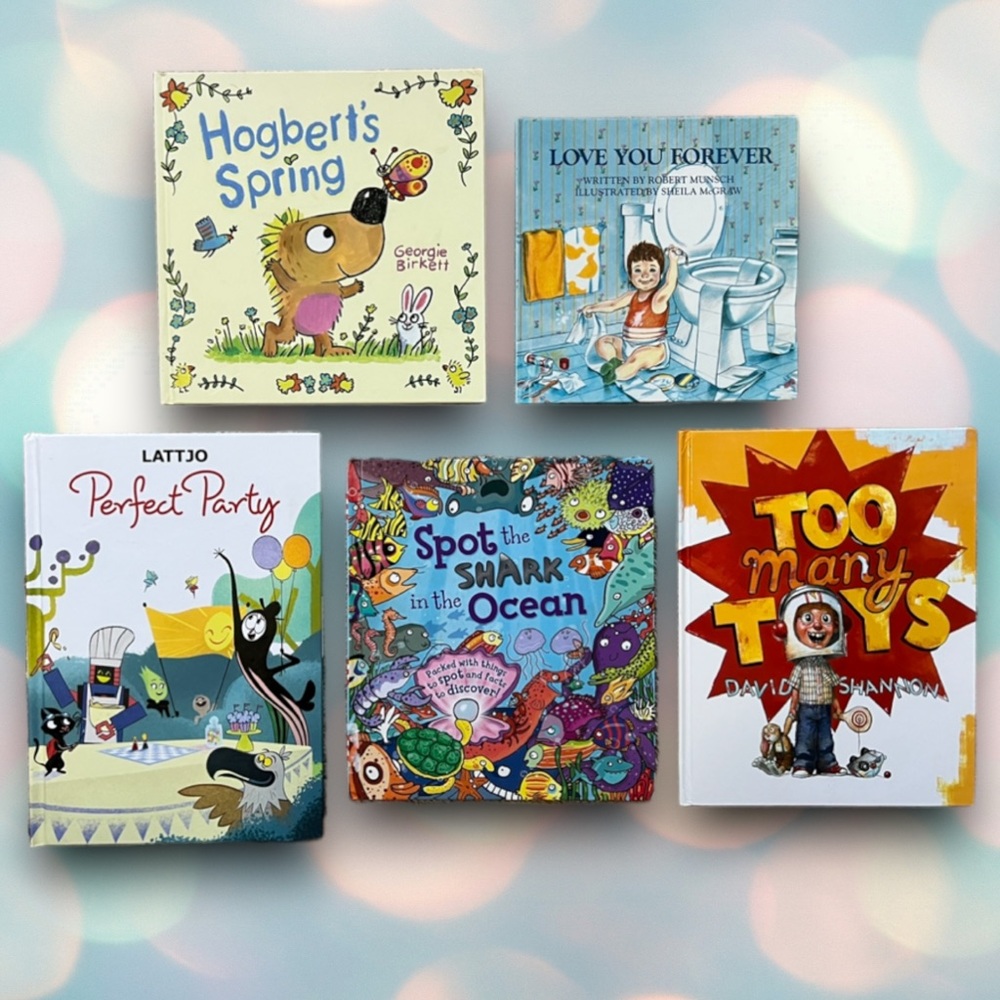 Lot Of 5 Hardcover Children’s Books